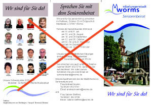 Infoblatt Seniorenbeirat Worms
